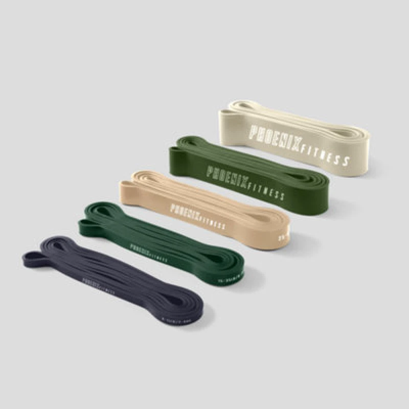 Image of Phoenix Fitness Pull Up Bands Olive Resistance