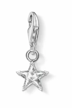 image of Ladies Thomas Sabo Sterling Silver Charm Club Star Charm 0778-051-14