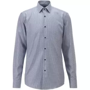 Image of Boss Jango Text Shirt - Blue