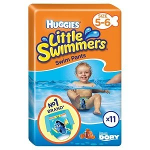 Image of Huggies Little Swimmers Size5-6 Disposable Swim Nappies