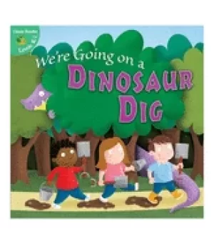 Image of carson dellosa were going on a dinosaur dig leveled reader 24pgs