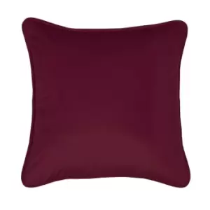 Image of Maison Feather Cushion - Red