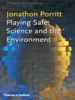 Image of Playing Safe by Jonathon Porritt Paperback