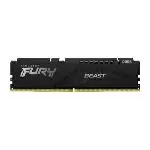 image of 16GB Ddr5-6000MHz Cl40 DIMM Fury Beast Black (kf560c40bb-16)