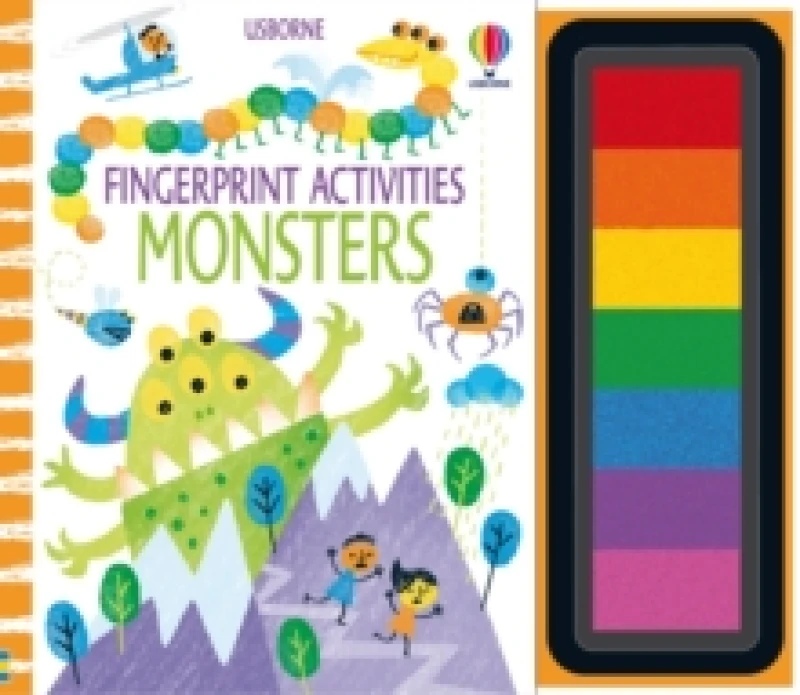 Image of Fingerprint Activities Monsters Spiral bound