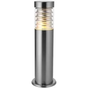 Image of Outdoor IP44 Bollard Light Marine Grade Steel Lamp Post Garden Driveway Patio