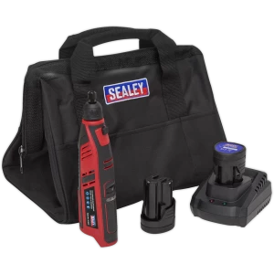 image of Sealey CP1207 12v Cordless Rotary Multi Tool Kit No Batteries No Charger No Case