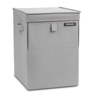 image of Brabantia 35L Stackable Laundry Box - Grey