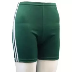 Image of Carta Sport Womens/Ladies Stripe Shorts (28R) (Bottle/White)
