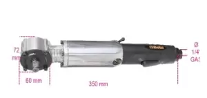 Image of Beta Tools 1927AN 1/2" Dr Angled Reversible Air Impact Wrench 019270012