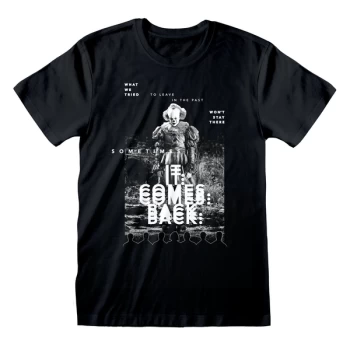 Image of IT Chapter 2 - IT Comes Back Unisex Small T-Shirt - Black