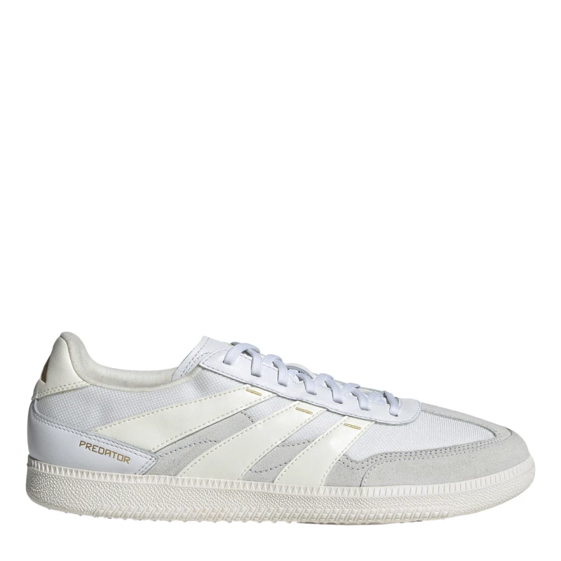 Image of adidas Unisex Adults Predator Freestyle Indoor Football Boots White/Off White unisex 6 (39.3)