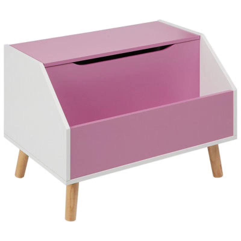 Image of Beliani Cabinet Casper 43cm Pink