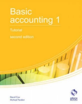 Image of Basic Accounting. 1 Tutorial by David Cox Paperback