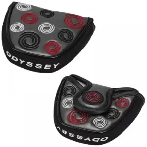 Image of Odyssey Putter Headcover MENS SWIRL MALLET Silver 14