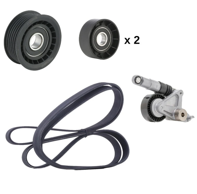 Image of RIDEX 542R0335 V-ribbed belt set V-Ribbed Belt Set (542)