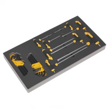 Image of Tool Tray with T-handle & Standard TRX-Star* Key Sets 26PC