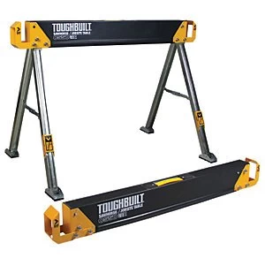 image of Toughbuilt C550-2 Saw Horse and Jobsite Table Twin Pack