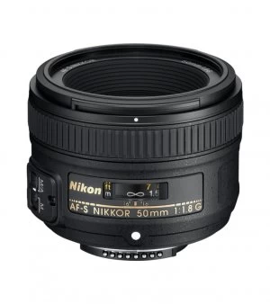 Nikon AF-S NIKKOR 50 mm f-1.8 Standard Prime Lens