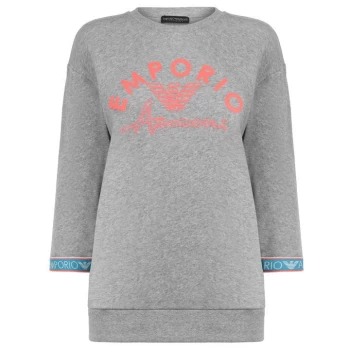 Image of EMPORIO ARMANI Slouch Sweatshirt - Grey