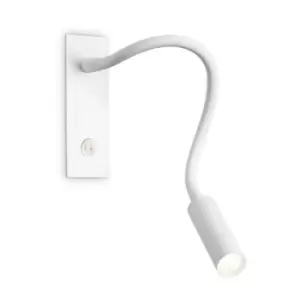Image of Ideal Lux Io Wall Reading Light White 3000K