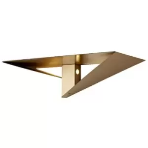 image of Wall Lamp, 2 x 3W LED, 3000K, 238lm, Gold Painted - Luminosa Lighting