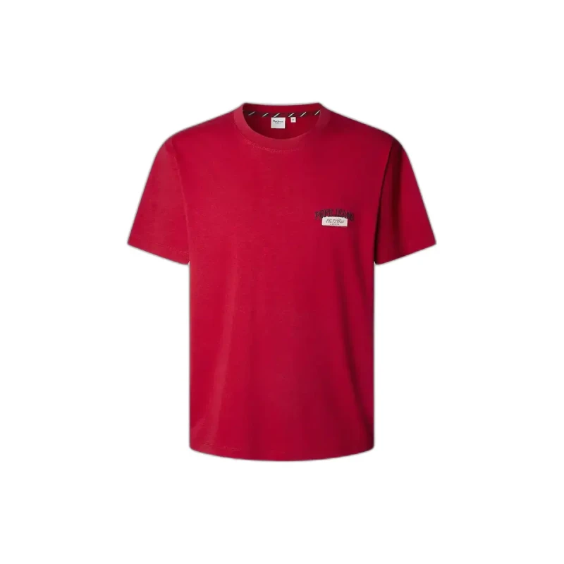 Image of Pepe Jeans T-Shirt Pepe Jeans Mason Rouge Male S