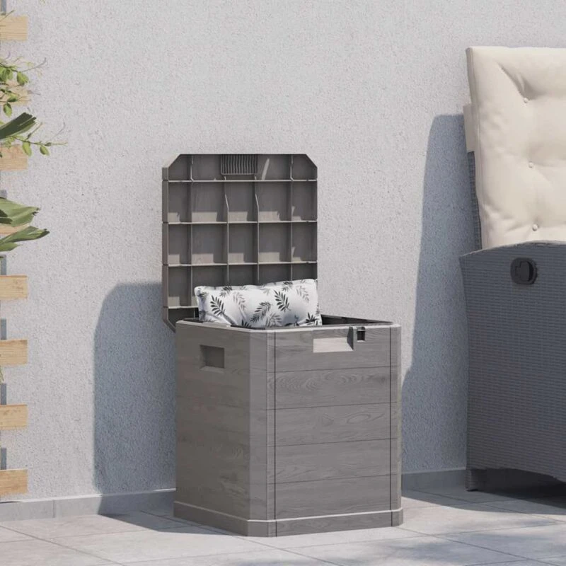 Image of VIDAXL Garden Storage Box 90 l Brown Vidaxl 45685