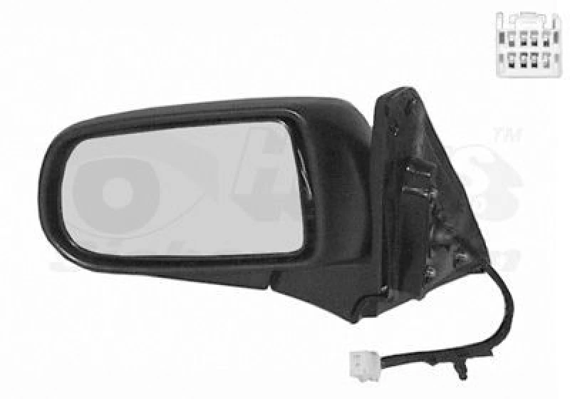 Image of VAN WEZEL Wing mirror VAN WEZEL 2732805