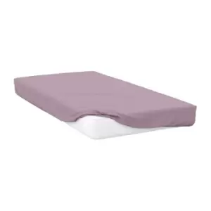 Image of Belledorm 200 Thread Count Egyptian Cotton Fitted Sheet (Kingsize) (Mulberry)