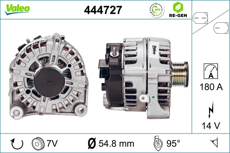 Image of Alternator VALEO 444727