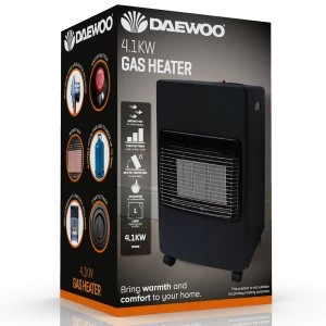 Image of Daewoo 4.1kw Gas Heater - Black