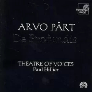 image of DE PROFUNDIS THEATRE OF VOICES by Arvo Part CD Album