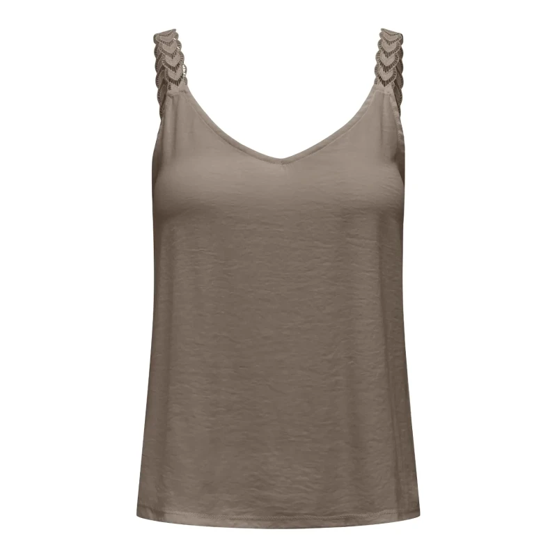 Image of Only Womens long-sleeved T-Shirt Only Tilde Marron Female M