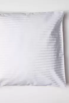 Image of Hotel Suite Satin Stripe 540 Thread Count Continental Pillowcase