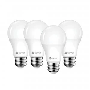 Image of EZVIZ LB1 White WiFi LED Smart Bulb - E27, 4 Pack