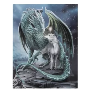 Image of Protector of Magick Small Canvas Plaque by Lisa Parker