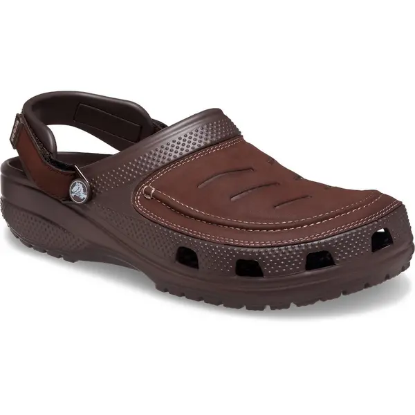 Image of Crocs Mens Yukon Vista II Leather Clogs UK Size 12 (EU 48-49)