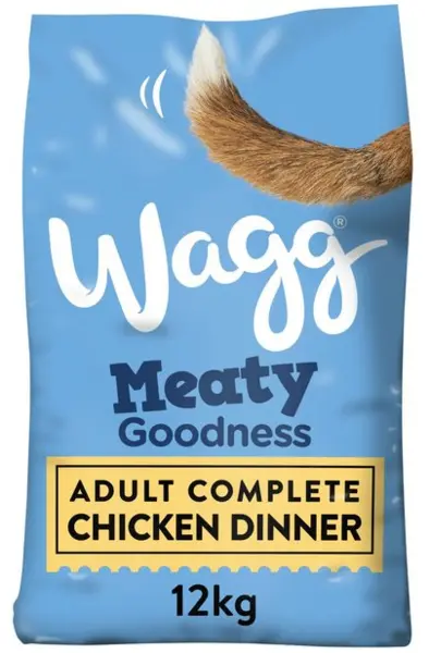 image of Wagg Meaty Goodness Dry Dog Food Chicken 12kg