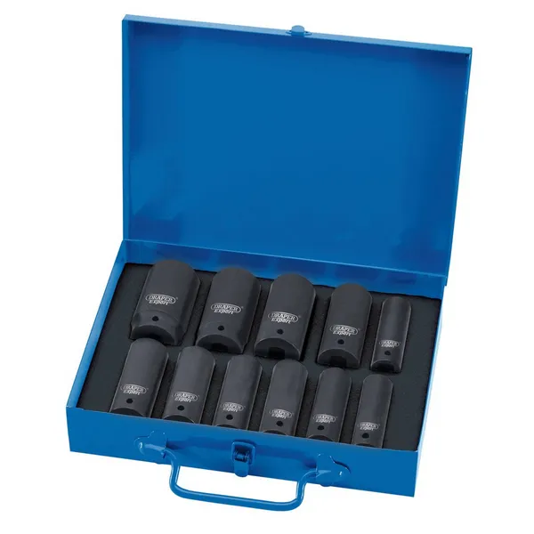 Image of Draper Expert 11mm 1/2" Square Drive Hi-Torq 12 Pt. Socket (Sold Loose) H-MMB 11872