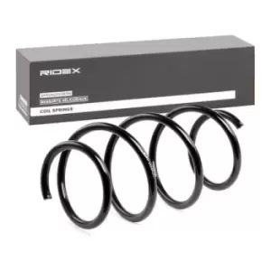 Image of RIDEX Coil spring 188C0483 Suspension spring,Springs BMW,5 Limousine (E60),5 Touring (E61)