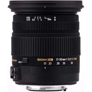 Image of Sigma 17 50mm f2.8 EX DC HSM Pentax