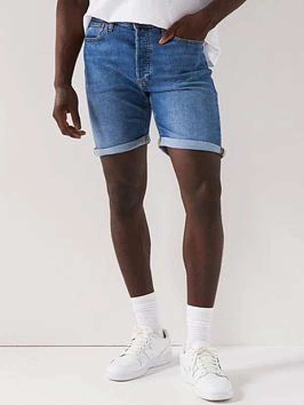 Image of jack & jones Denim shorts Jack & Jones Rick Original AM 365 Bleu Male L
