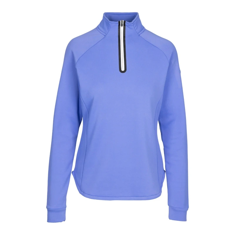 Image of Trespass Mhairi DLX Long-Sleeved Top Blue female