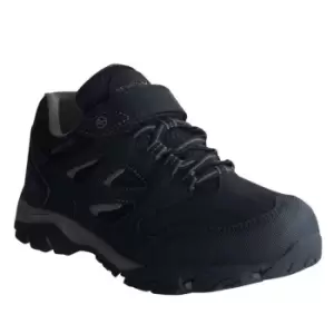Image of Regatta Holcombe IEP Velcro Low Walking Shoes - Black