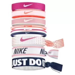 Image of Nike Mixed Hairbands 9 Pack - Pink