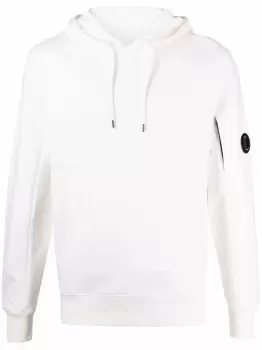 image of C.P COMPANY Lens Hoodie White