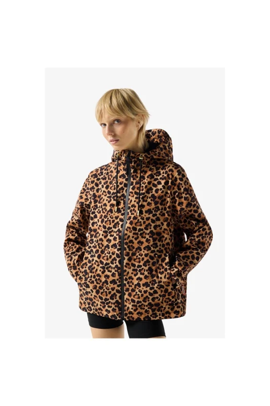 Image of Hunter Womens Original Waterproof Printed Jacket Size: XS Multicolor Female XS