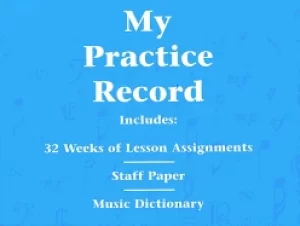 Image of my practice record hal leonard student piano library
