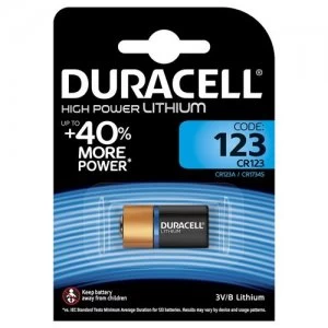 image of Duracell 123106 household battery Single-use battery CR123A Lithium